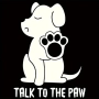 Нова дамска забавна тениска Talk To The Paw , снимка 2