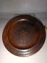 Дървена чиния с красива дърворезба 35 см. В много добро състояние., снимка 1