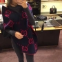 кашмирен шал gucci, снимка 4