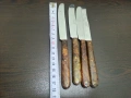 Стари български ножчета с дръжки чирени Каталин , снимка 3