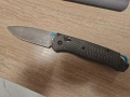 Нов нож Дамаск и карбон, снимка 1