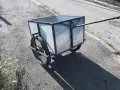 Количка за домашни нужди, товари. Може да се тегли със мото фреза, снимка 1