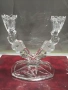 Винтидж кристален свещник , снимка 2