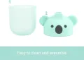 Munchkin 3D Koala Soft-Touch Spill-Proof Sippy Cup, 240 мл. BPA-Free преходна чаша за малки деца, снимка 4