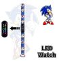 Led Соник Sonic детски часовник електронен тип гривна, снимка 4