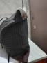 Голяма торба сак плат и кожа нов 62х48 см, снимка 3