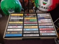 Куфарче с 30 бр. оригинални, лицензирани и пиратски касети с хубава музика, снимка 1