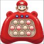 Игра POP IT със светлина и звук, Супер Марио, Червена