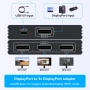 DisplayPort сплитер за 3 монитора 4K60Hz DP за разширен дисплей, снимка 2
