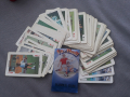 Ретро колекция от карти с футболисти 1988г.
