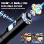 Нова HD инспекционна камера LabTEC 1920P, полу-гъвкав кабел, IP67 ендоскоп, снимка 3