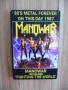 Метална табела Manowar 1987 хеви метъл група кралете метъла, снимка 1