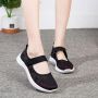 Освежаващ стил: Летни дамски мрежести обувки Sai в черно и бяло, размери: 36-41 shoe3, снимка 1 - Маратонки - 45174528