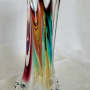 Антикварна кристална ваза Art Glass Sommerso Sanyu Япония , снимка 6