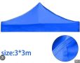 Нови Покривало за шатра тип хармоника 3х3м 3х4,5м 3х6м платнище, снимка 3