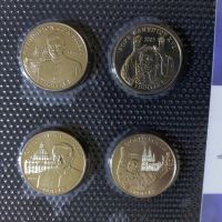 Либерия 2005 – Комплектен сет от 4 монети – Папа Бенедикт XVI, снимка 2 - Нумизматика и бонистика - 45495140