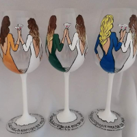чаши за моминско парти , снимка 1 - Декорация - 44959438