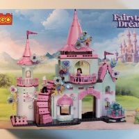 Комплект строител Замък на принцеса, 740 части, играчка за деца момичета 6+ г., снимка 8 - Конструктори - 45371471