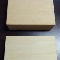 Дървени кутии бяла заготовка, снимка 1 - Други стоки за дома - 45903457
