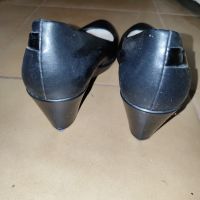 Черни официални обувки , снимка 2 - Дамски обувки на ток - 45733092