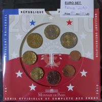 Франция 2010 - Комплектен банков евро сет от 1 цент до 2 евро, снимка 1 - Нумизматика и бонистика - 45570211