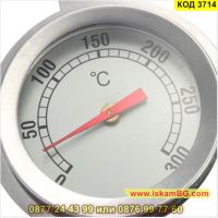 Термометър за фурна до 0 до 300° C изработен от стомана - КОД 3714, снимка 4 - Други стоки за дома - 45354868