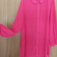 Риза в неоново розов цвят, снимка 3 - Ризи - 45481633