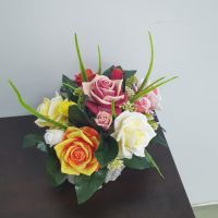 Ароматни глицеринови цветя, снимка 2 - Декорация за дома - 45127648
