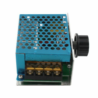 Димер AC 220V 4000W, регулатор на обороти и напрежение, снимка 3 - Друга електроника - 44950732