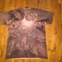 Walking dead тениска с черепи и надписи размер М, снимка 10 - Тениски - 45877697
