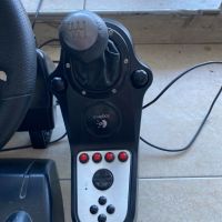 Logitech G27 driving wheel PC/PS2/PS3, снимка 5 - Джойстици и геймпадове - 45222187