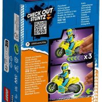 Конструктор LEGO City - Stuntz, Кибер каскадьорски мотоциклет (60358), снимка 4 - Конструктори - 45604977