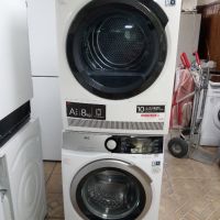 Комплект пералня и сушилня с термопомпа Аег Aeg 8000 series 2 години гаранция!, снимка 10 - Перални - 45462085