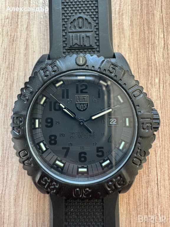 Luminox Swiss Made – 200 м водоустойчив, Carbonox корпус, снимка 1