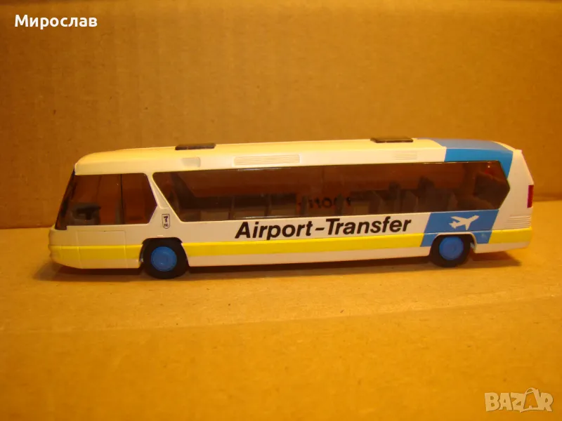 RIETZE H0 1/87 NEOPLAN МОДЕЛ КОЛИЧКА АВТОБУС, снимка 1