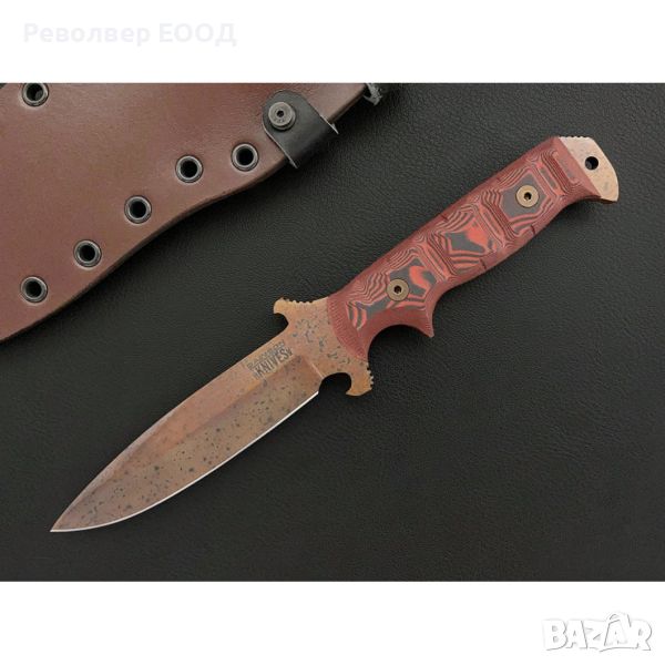 Нож Dawson Chief с острие Arizona Copper, в цвят red/black - 13,3 см, снимка 1