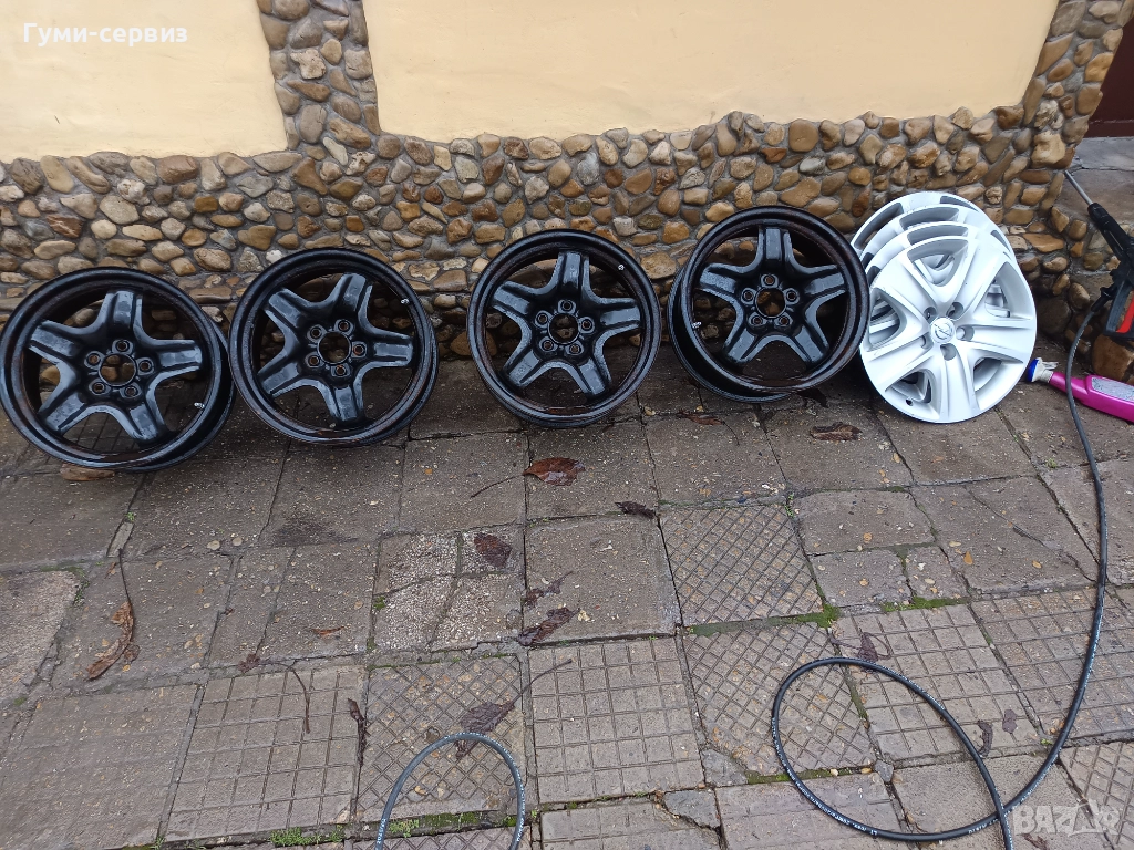 17" Астра Инсигния стоманени джанти , снимка 1