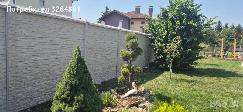 Армирани бетонни панелни огради., снимка 1
