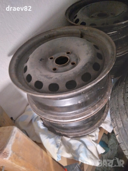 желязни джанти за ауди 80-б3, б4 и за ауди 100 ц4, снимка 1