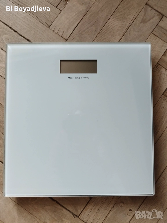 Електронен кантар за баня (на Юск), отлично състояние, снимка 1