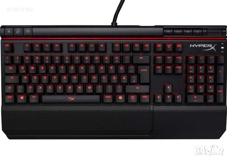 Чисто нови механични гейминг клавиатури HyperX Alloy Elite, USB Hub, снимка 1