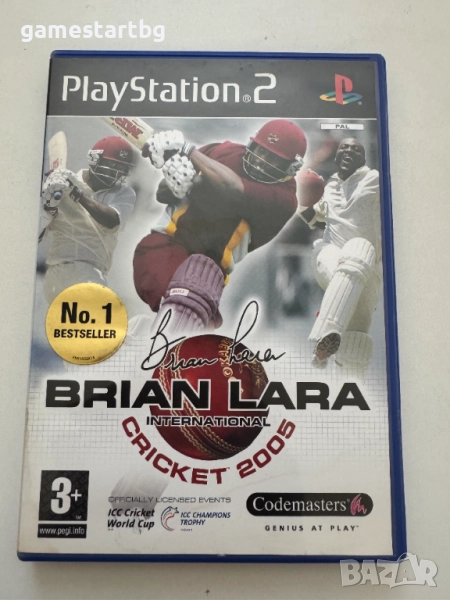 Brian Lara International Cricket 2005 за PS2, снимка 1