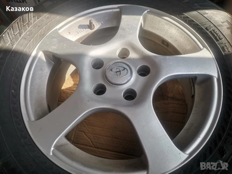 Продавам лети джанти с гуми, снимка 1