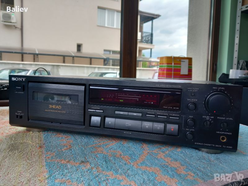 SONY TC-K590 3 Head Cassette Deck , снимка 1