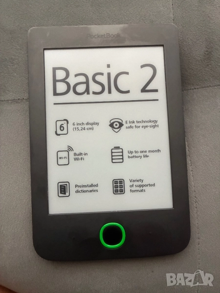 PocketBook Basic 2 - Четец за книги Wi-Fi, снимка 1