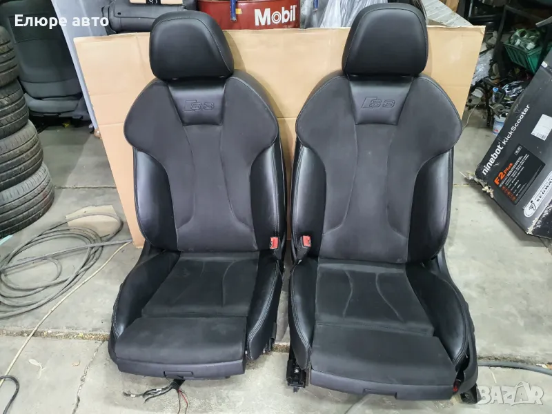 Кожен салон,седалки от Audi S3, снимка 1