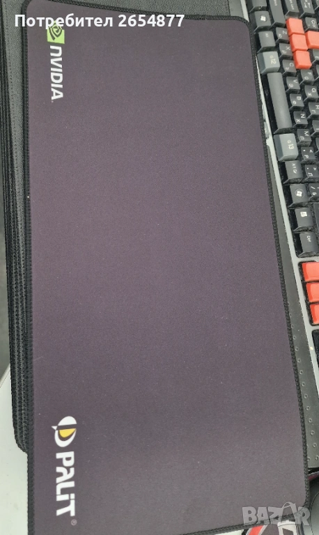 Подложка за мишки mouse pad Palit Nvidia, снимка 1