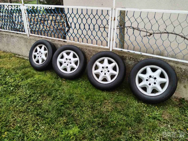 Лети джанти за мерцедес 5x112 R15 mercedes, снимка 1