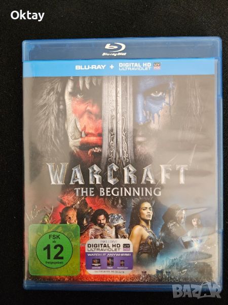 Warcraft The beginning филм blu ray, снимка 1