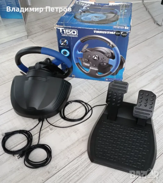 THRUSTMASTER T150 Волан с педали/Wheel - Force Feedback, снимка 1